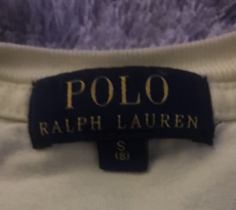 T-shirt 8 anos ralph lauren