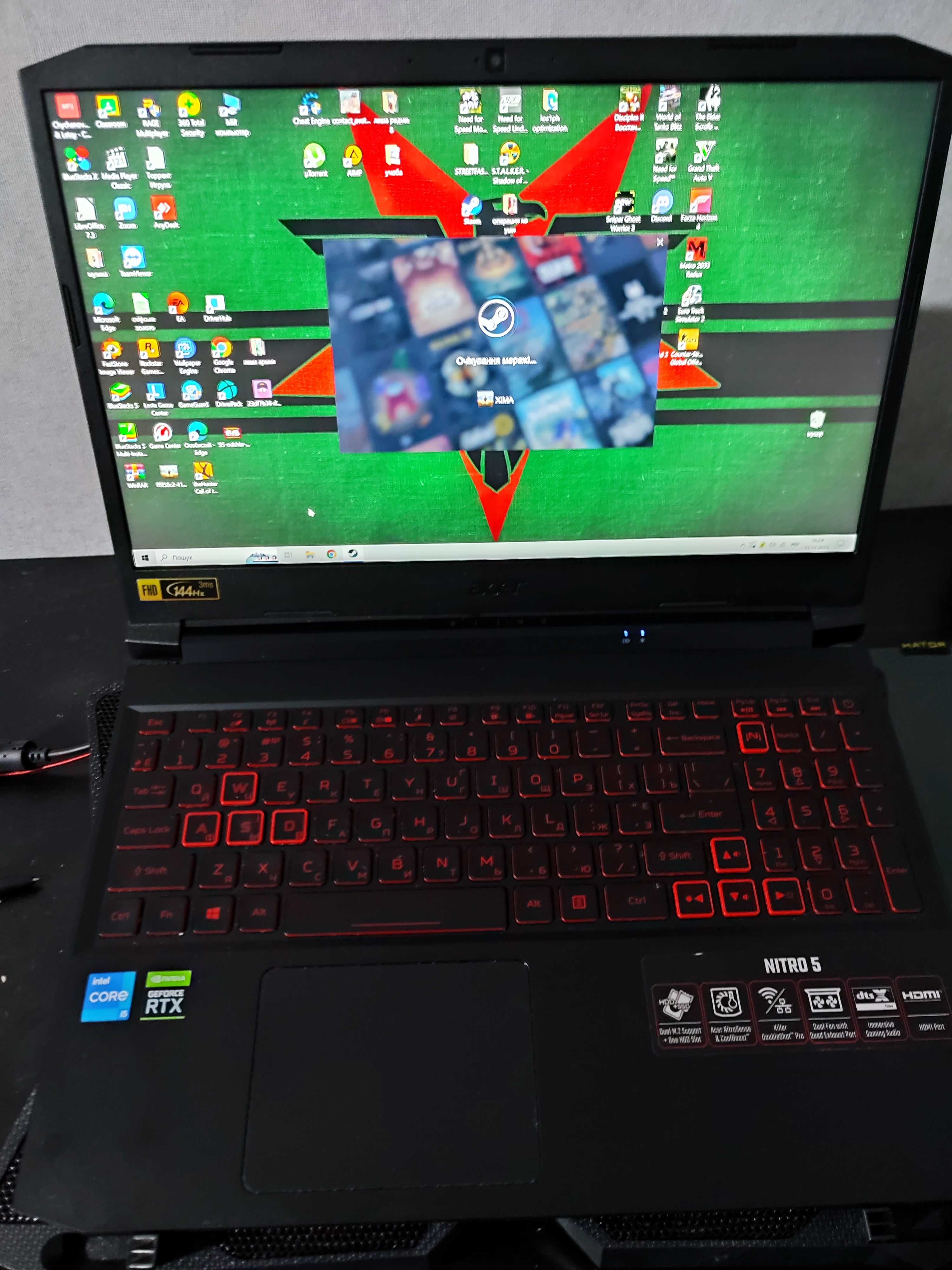 Ігровий ноутбук Acer NITRO 5...