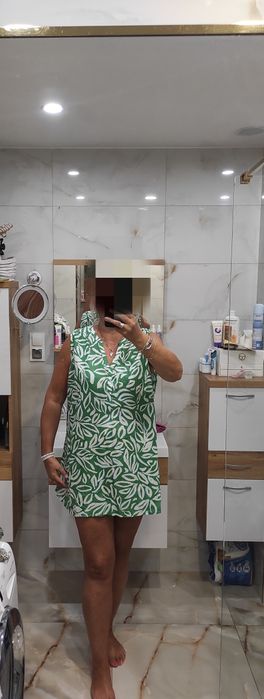 Super zwiewna tunika 50-52. Wiskoza