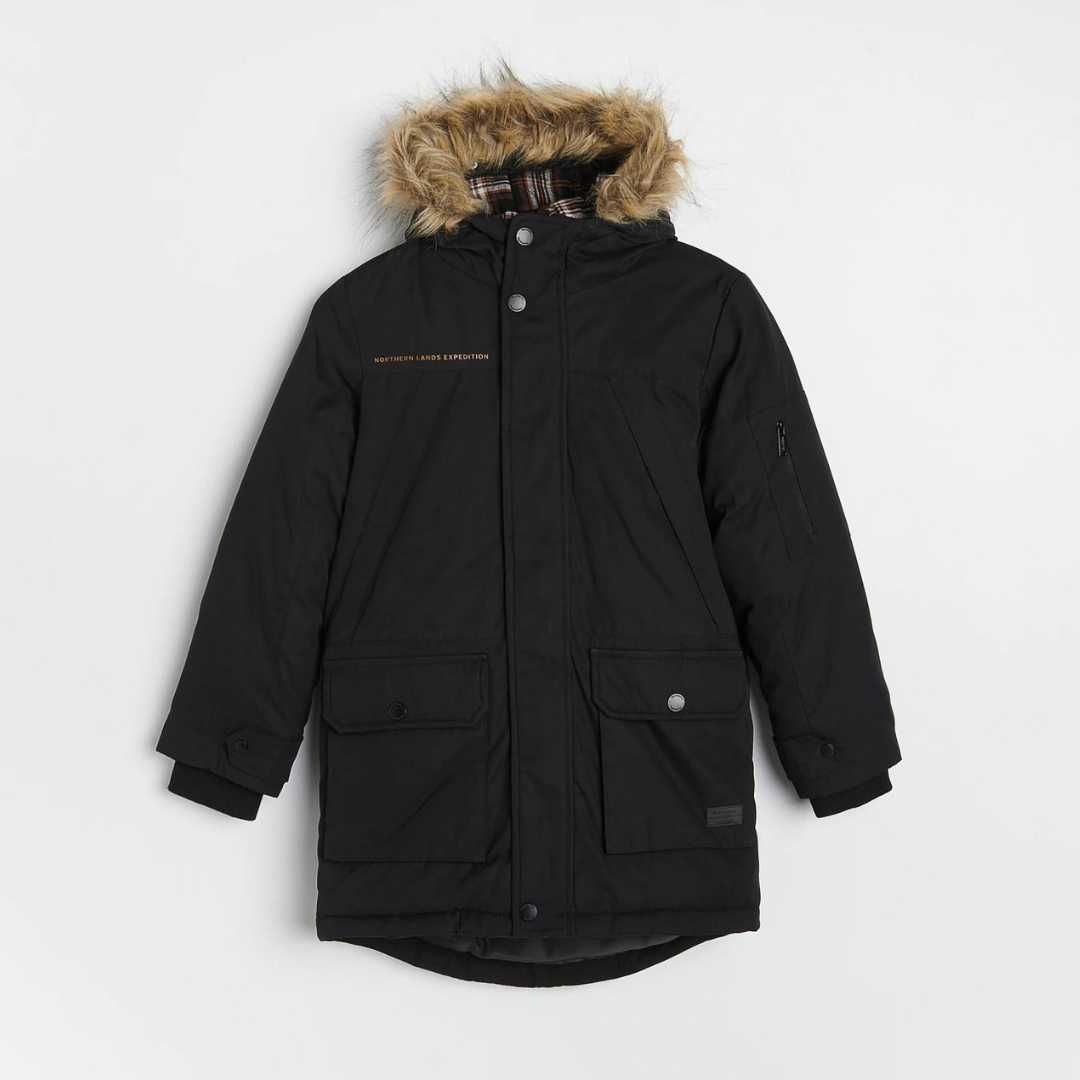 Куртка пальто зима зимове зимова термо резервед Reserved 158