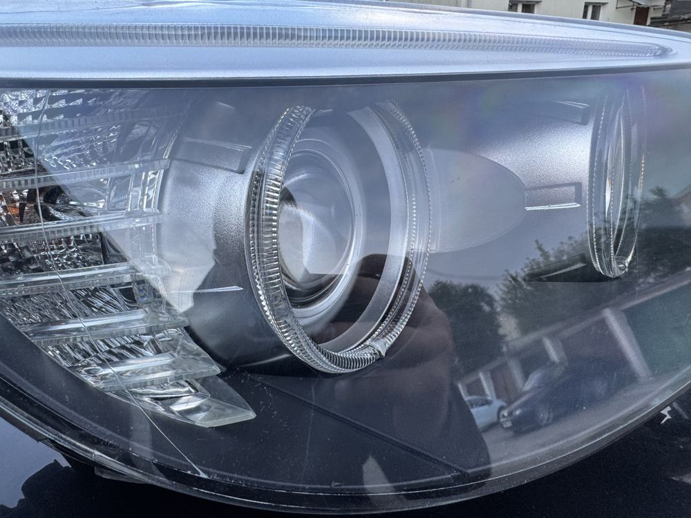 Komplet lamp przednich BMW E60/E61-po pełnej regeneracji-stan IDEALN
