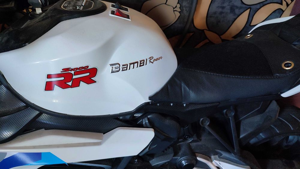 Дитячий електричний мотоцикл на акумуляторі