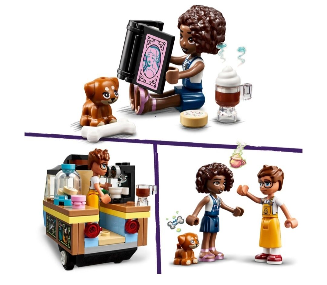 LEGO Friends 42606 Mobilny stojak na ciasta