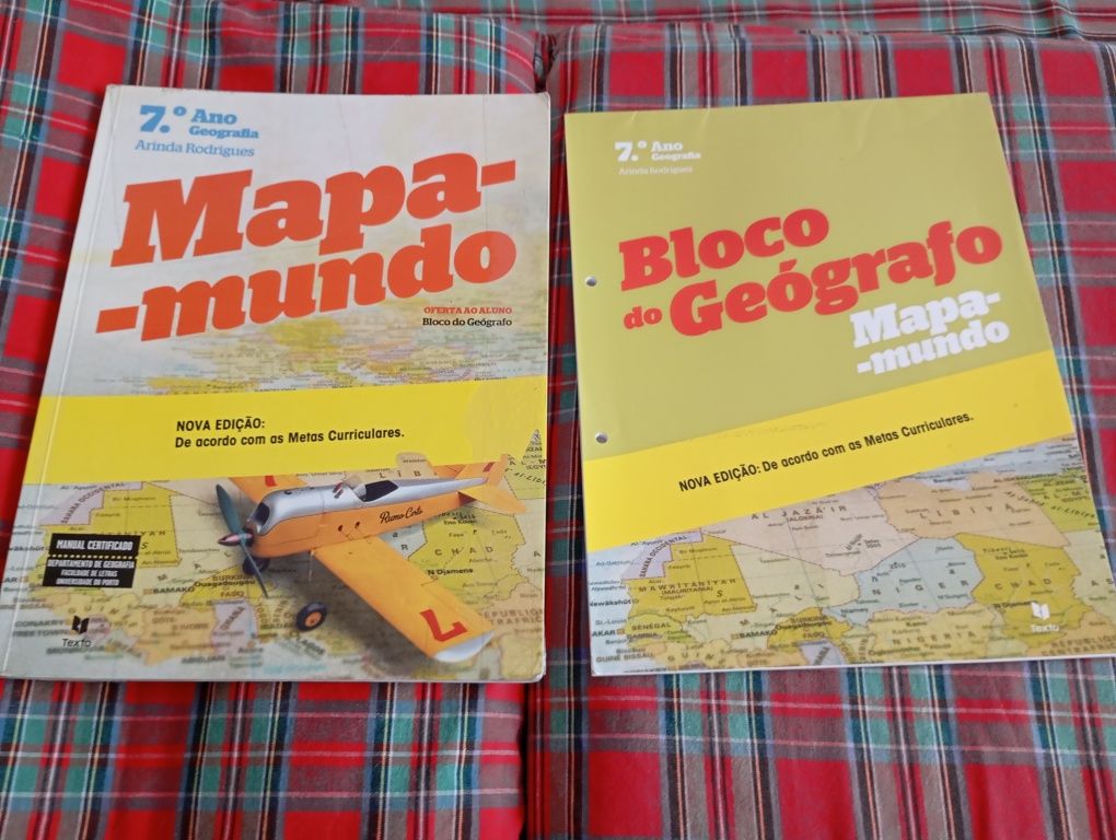 Livro/caderno de atividades geografia 7°ano