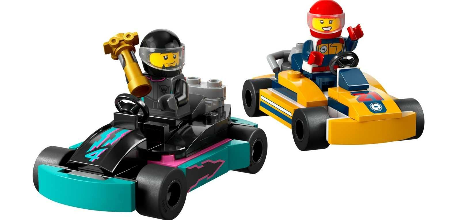 LEGO 60400 City Gokarty i kierowcy wyścigowi