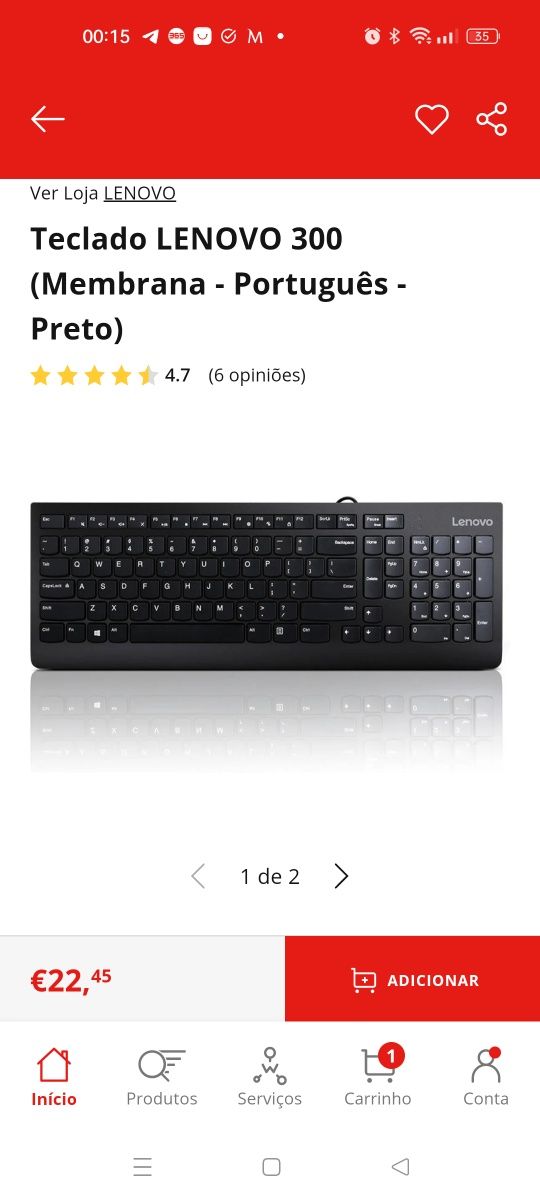 Teclado Lenovo Pt Layout