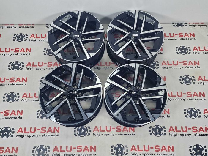 NOWE alufelgi DACIA 17" 5x114,3 Duster III 2024r DJF - Czarne