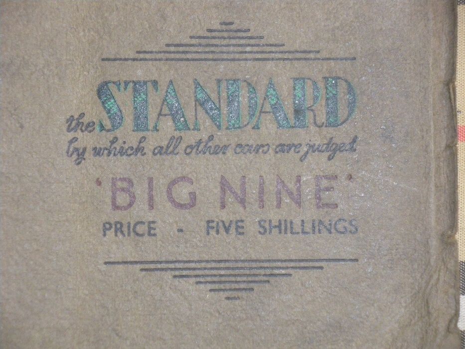 Standard 9 "Big Nine" - 1932