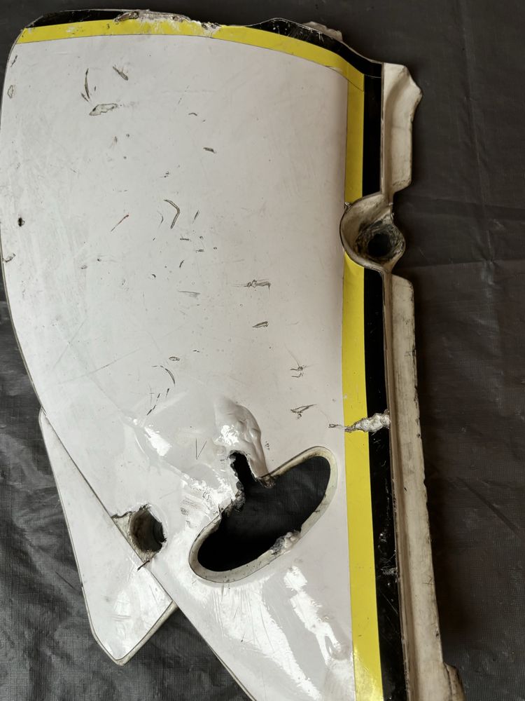 Plastiki tył tylne SUZUKI RM250 R 92-95