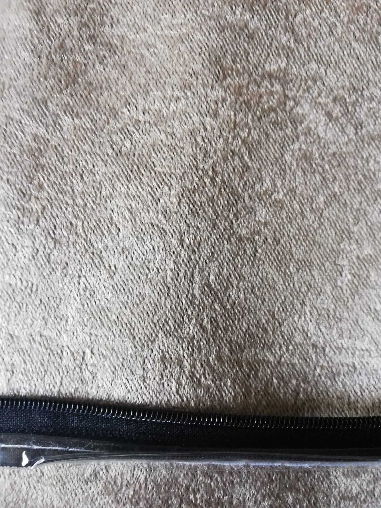 Zasłona na przelotkach Glamour beżowa 140x250 Lamari 2 sztuki