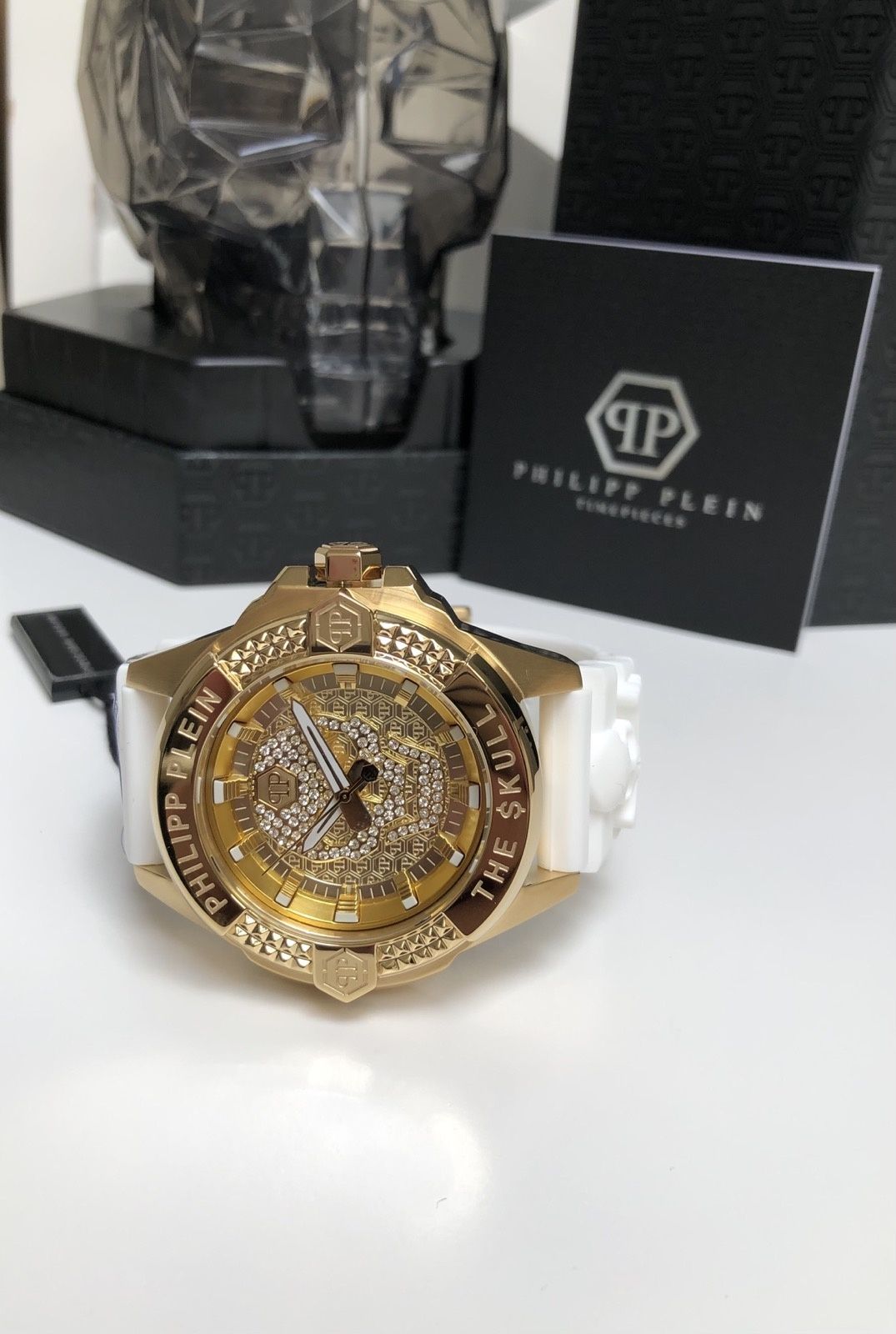 Новинка! Philipp Plein The $kull , годинник unisex, чоловічий / жіночи