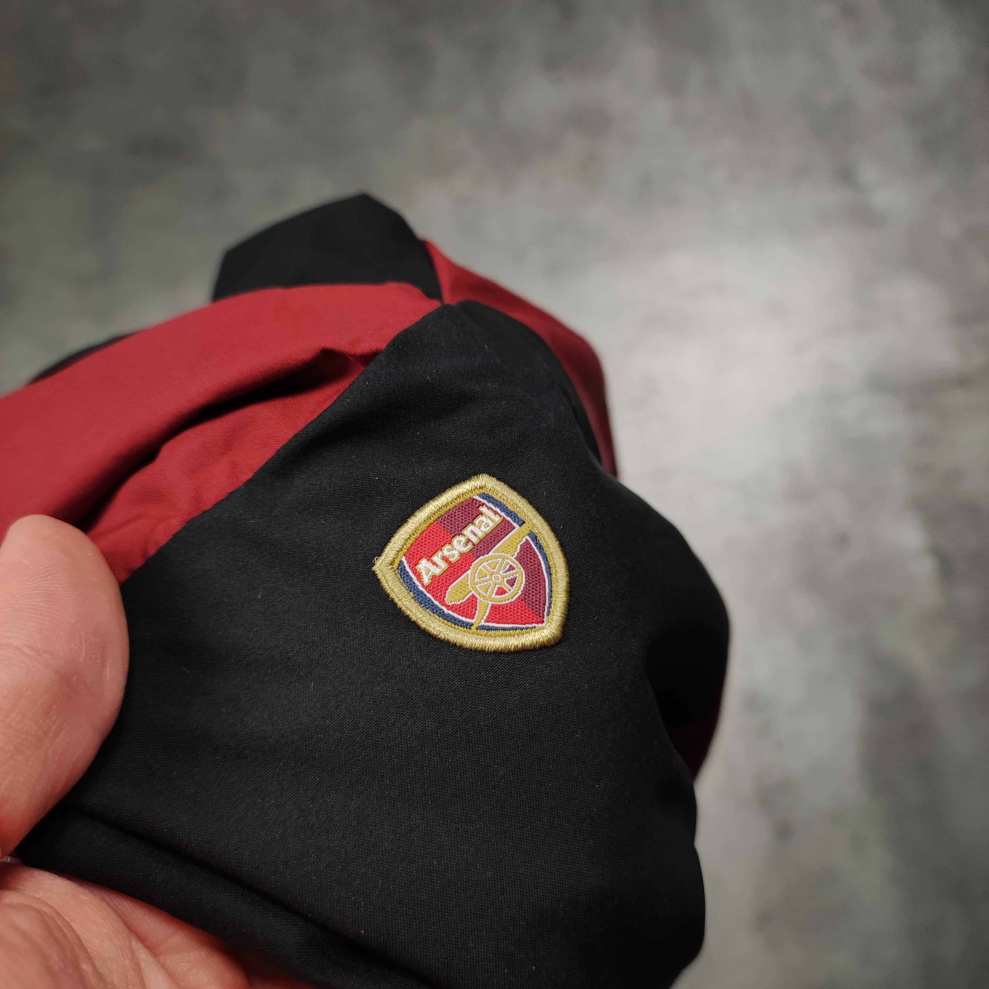 MĘSKA PREMIUM Kurtka Lekka Wiatrówka Piłka Nożna Adidas Arsenal FC