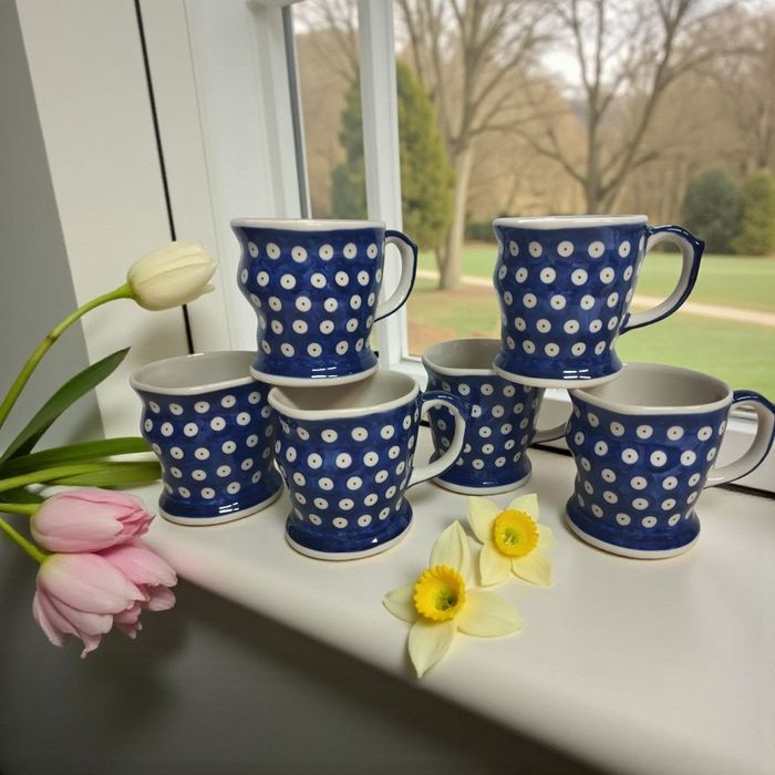 Kubeczki poj 280ml.. kpl.4sztuki. Ceramika Bolesławiec