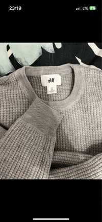 szary sweter H&M