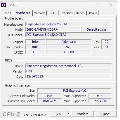 Intel core i5 12600k + Gigabyte Z690 GAMING X DDR4 + 4x8gb ddr4 3000