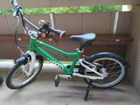 Lekki rower Woom 3 zielony