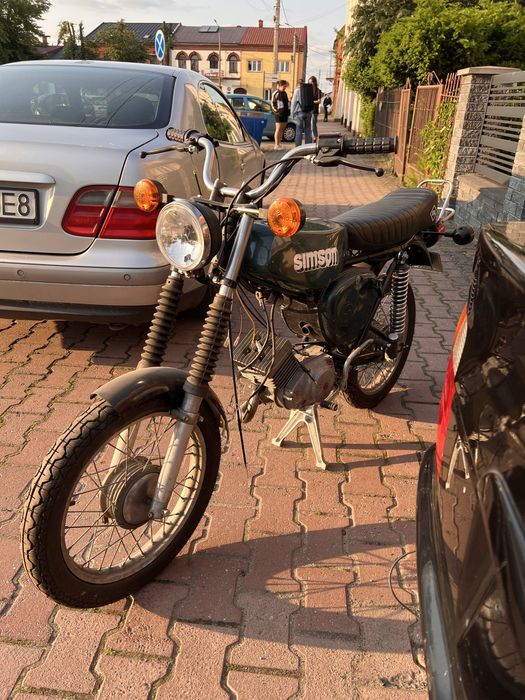Simson S51 4b zarejestrowany, ubezpieczony