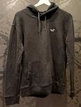 Bluza Hollister XS/S czarna z kapturem black hoodie ogo haft napisy