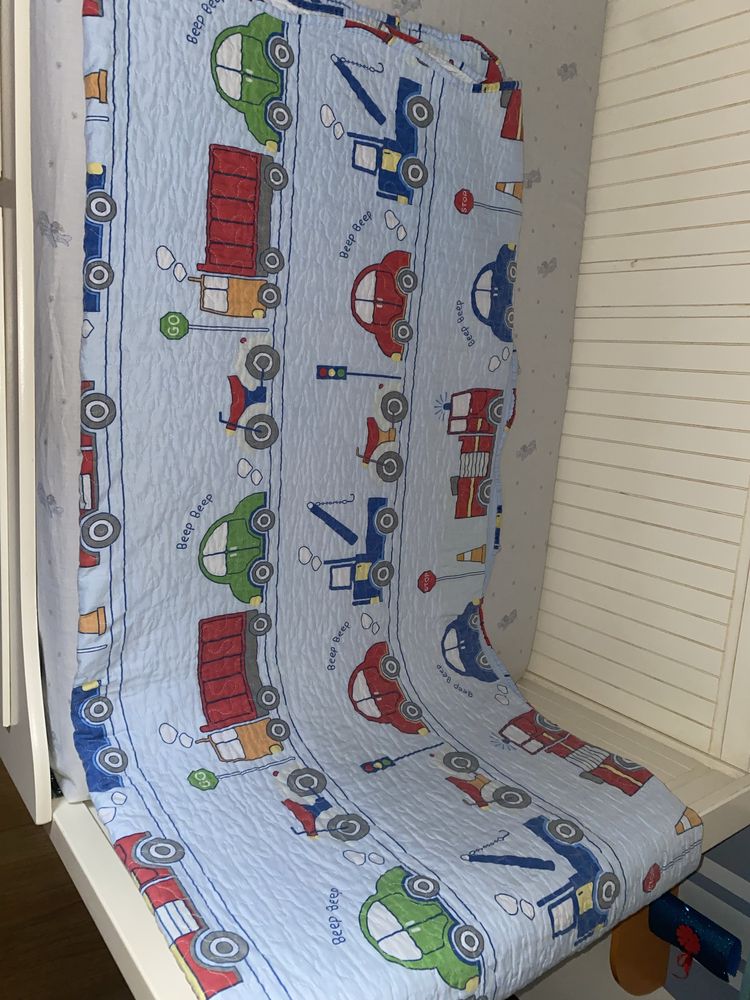 Colcha Tramas tema carrinhos