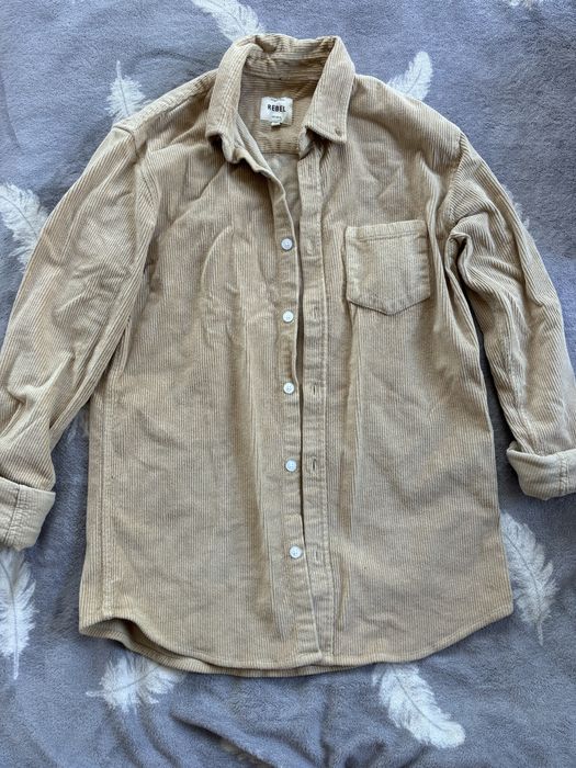 Рубашка в рубчик