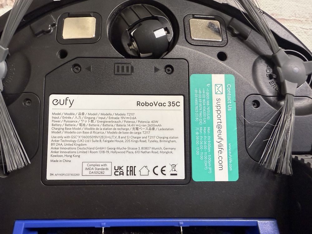 Робот пилосмок Eufy RoboVac 35C Black