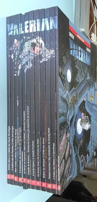 VALERIAN - Coleção completa 12 volumes duplos Asa / Público