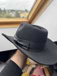 Kapelusz Indiana wełniany witleather czapka elegancki fedora
