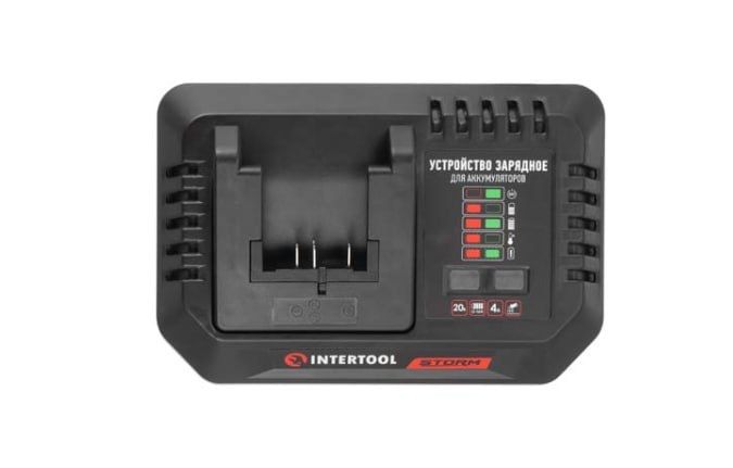INTERTOOL-WT345 пристрій зарядний для АКБ літій-іон 20В, ток 4А