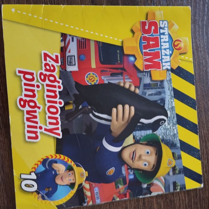 Książki dla dzieci strażak Sam,elza, kot w butach,Bing