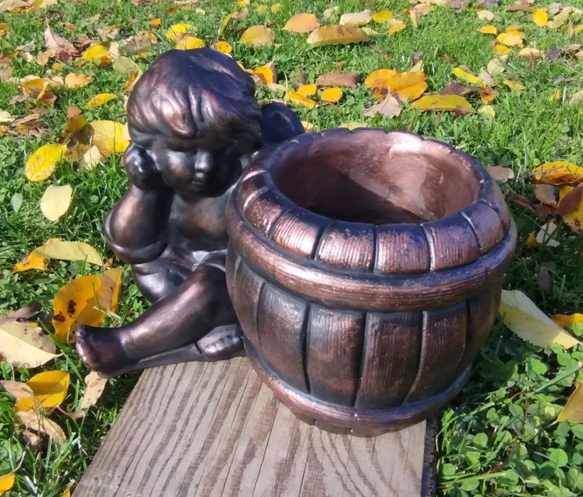 Znicze i doniczki gipsowe