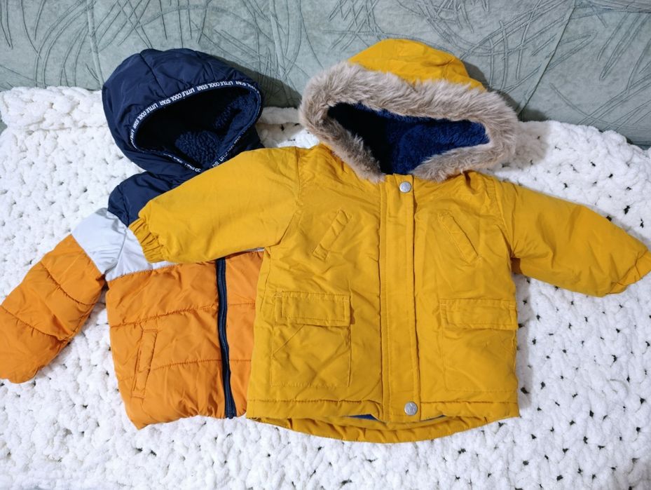 Куртка для хлопчика зима 74