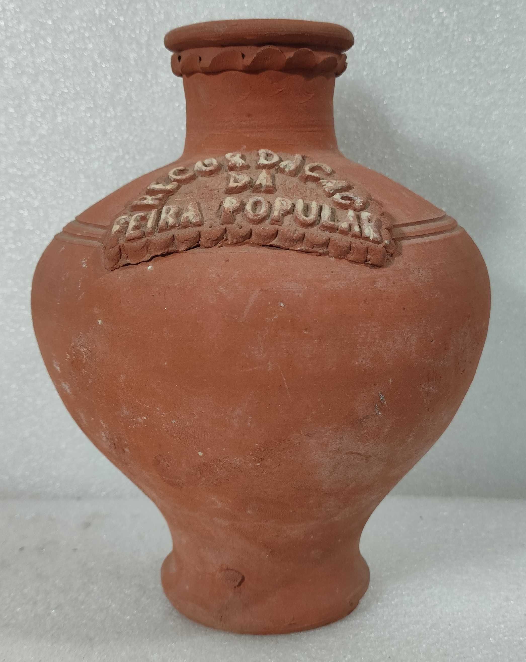 Cântaro bilha em barro Recordação da Feira Popular