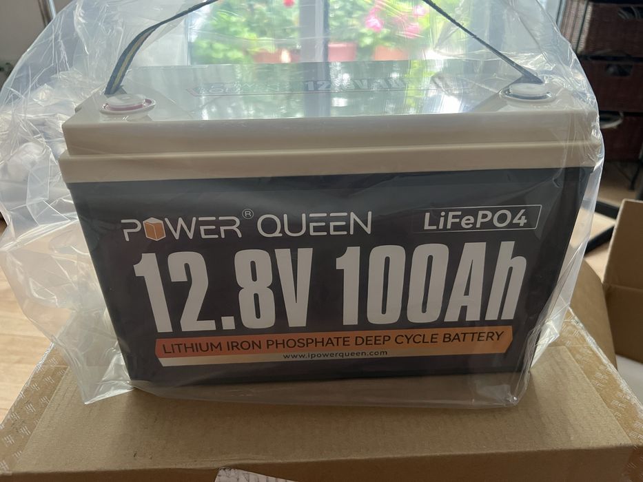 Аккумулятор Power Queen100 Ач LiFePO4 12В,электромоторы,электростанции