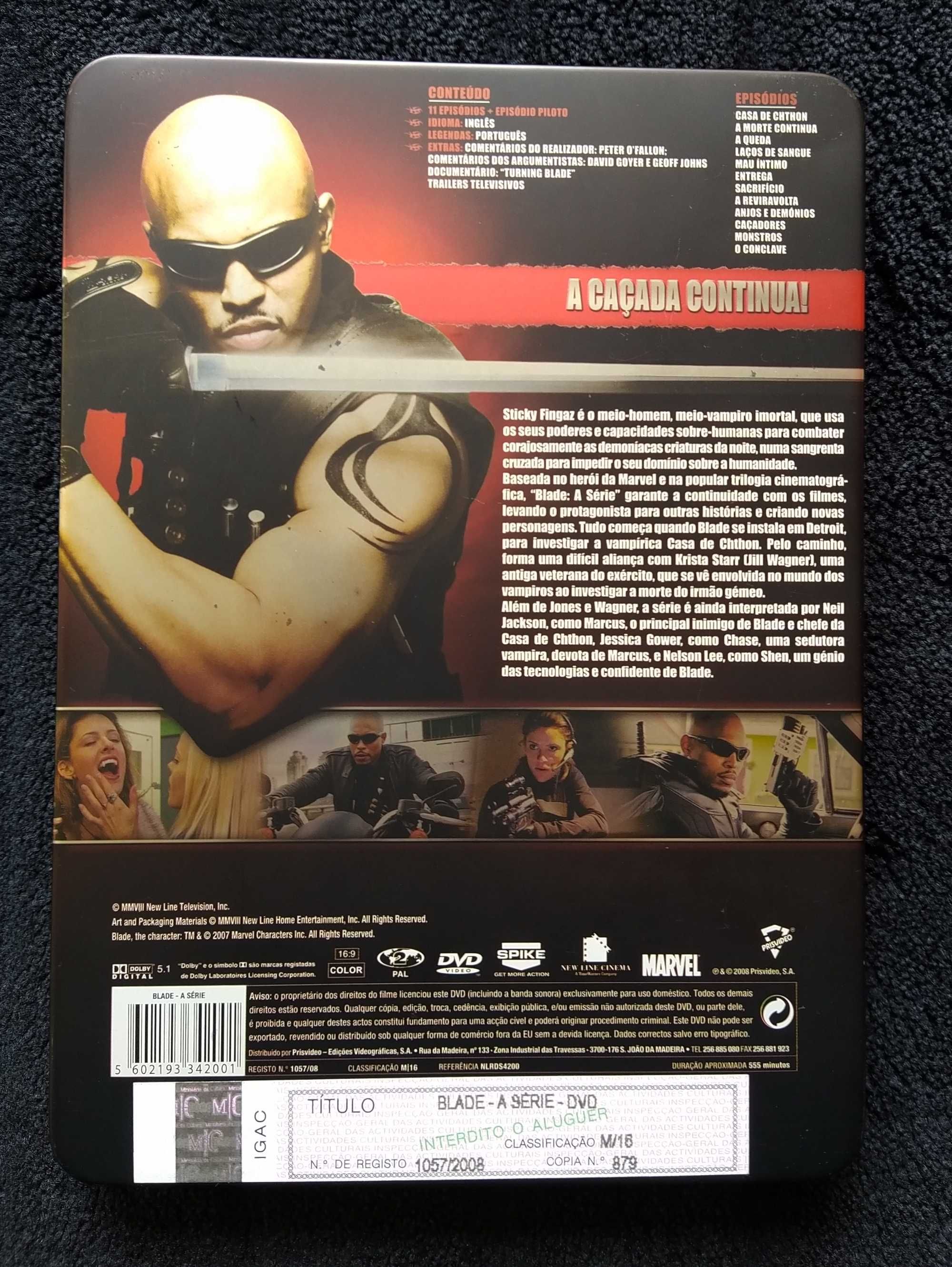 Blade: A Série (Metal Box 4 DVD)