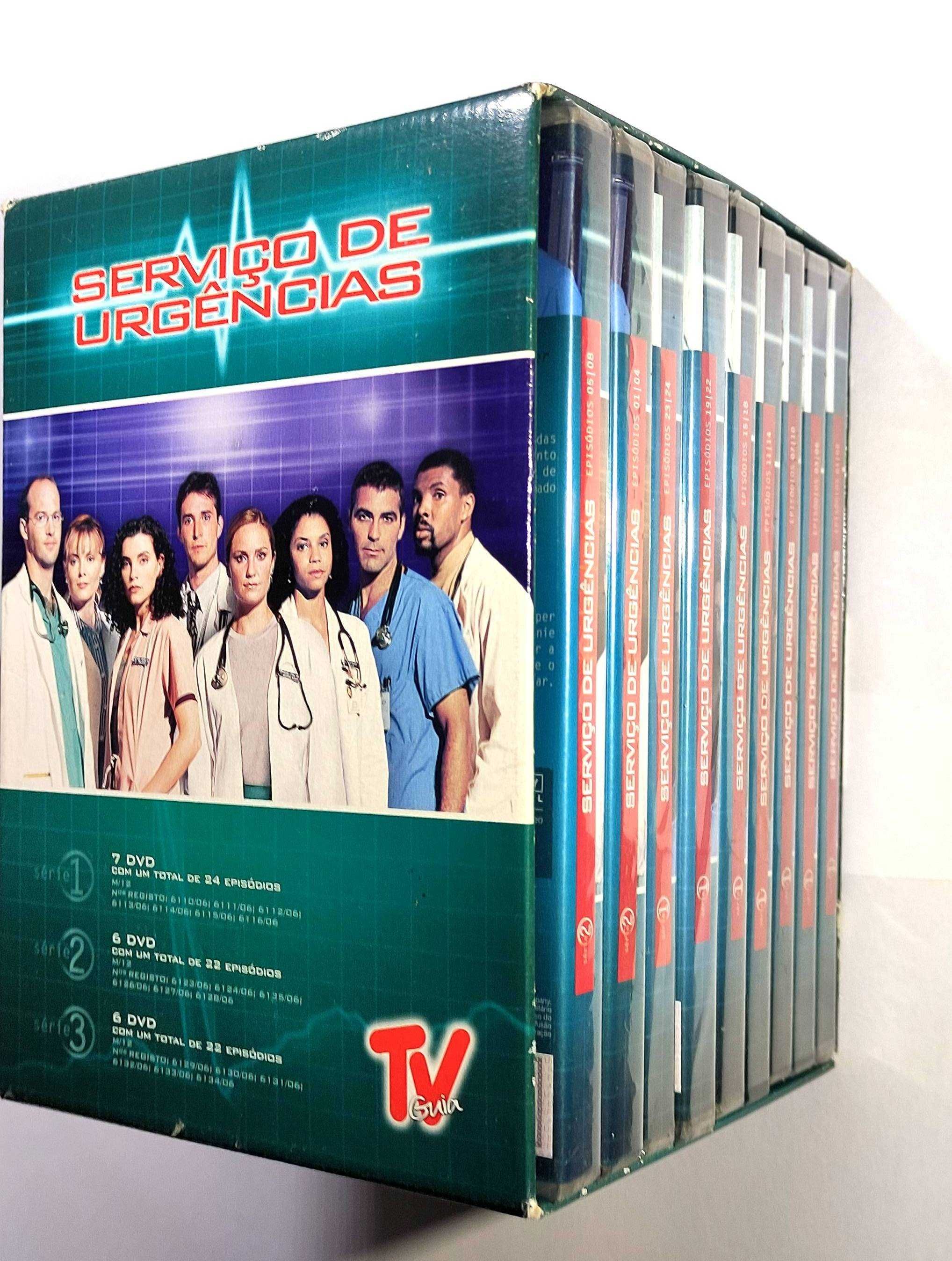 DVD's Serie TV Serviço de Urgência Serie 1 (1 a 24), Serie 2 (1 a 8)