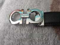 Pasek Ferragamo Srebrny 105cm