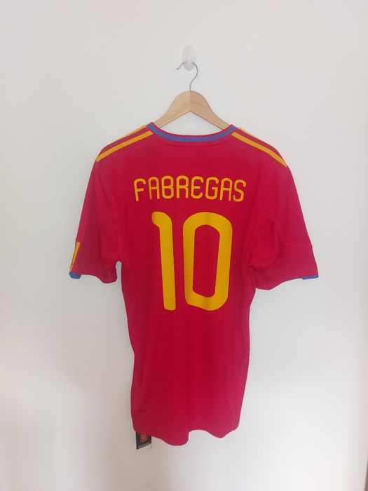 Camisola Adidas Seleção Espanhola Fabregas 10