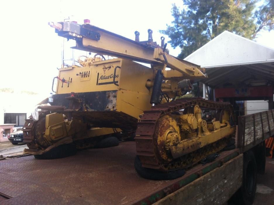 Atlas Copco Roc 304 BVB-41 Drill Unit Máquina PERFURADORA DE LAGARTAS