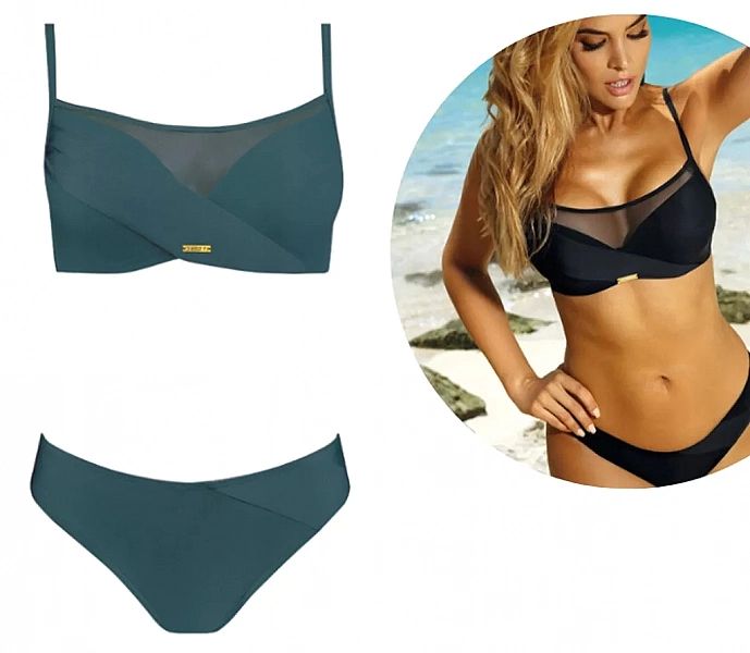 Strój kąpielowy bikini damskie plażowe Self R.40d