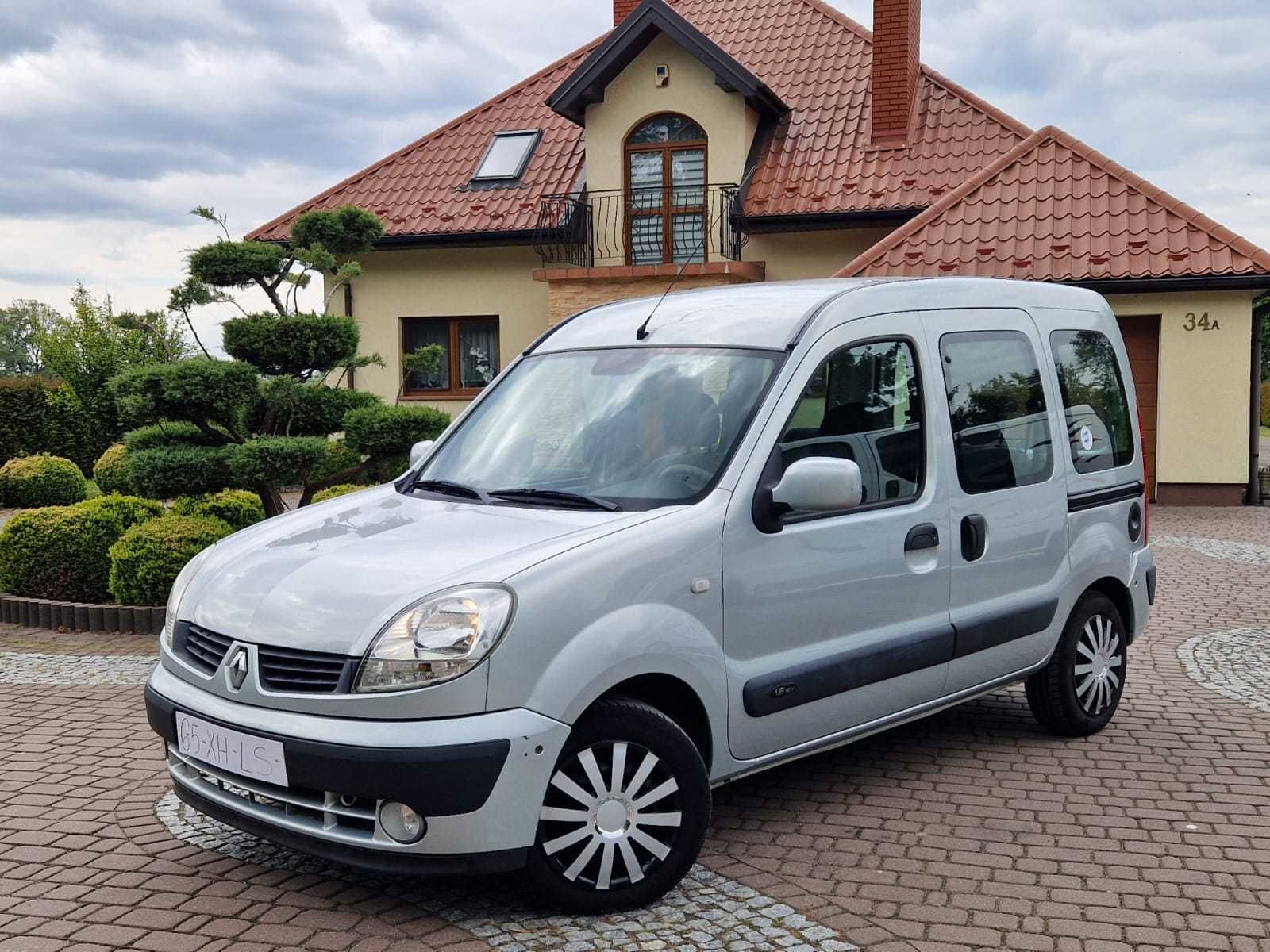 Renault Kangoo 5 osób klima 2x drzwi przesuwne
