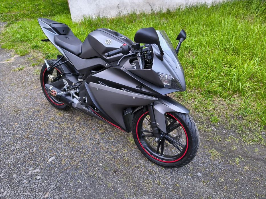 Yamaha R125 po remoncie silnika i dużym serwisie wydech IXIL