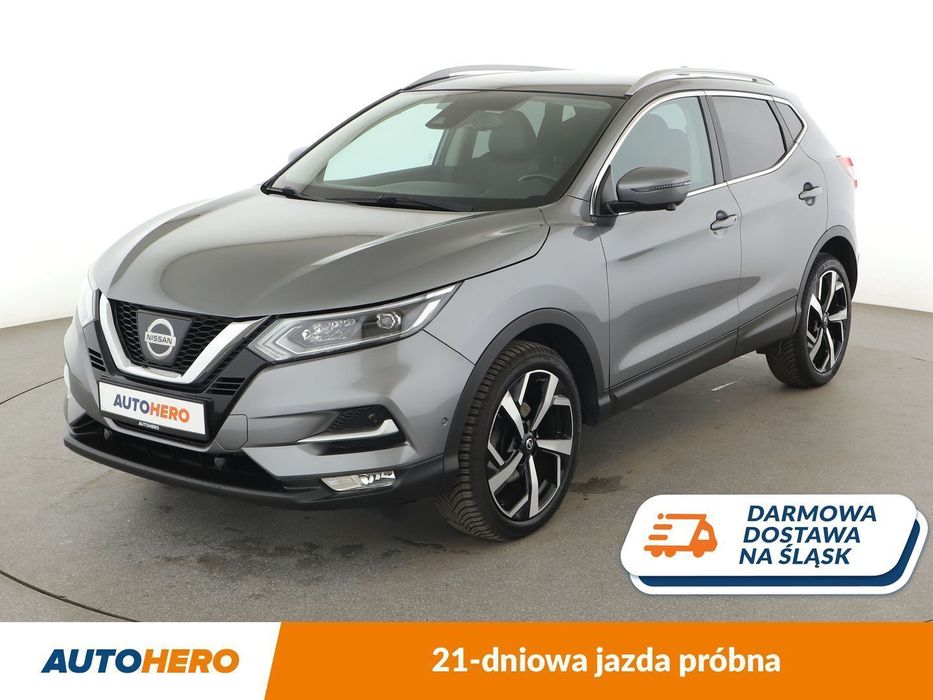 Nissan Qashqai Panorama Navi Kamera cofania Klimatyzacja Podgrzewane fotele Bluetooth
