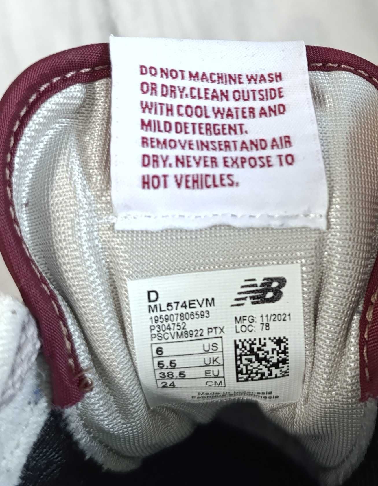 Buty New Balance 574 skóra r. 38,5