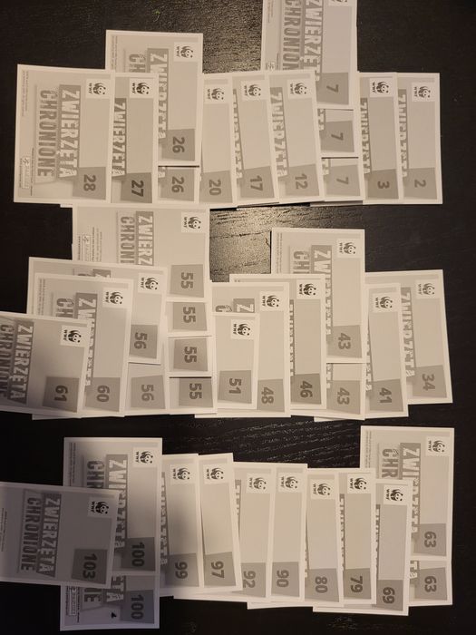 Naklejki WWF z Lidla