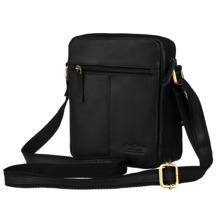 skórzana torebka męska listonoszka na pasku - peterson