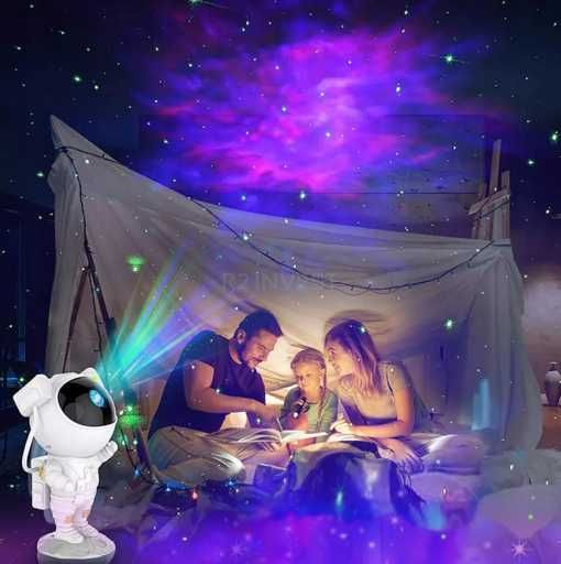 Projektor Gwiazd Astronauta SM4 – Galaktyczna Lampka Nocna LED