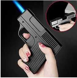 Запальничка пістолет з футляром  -А-672