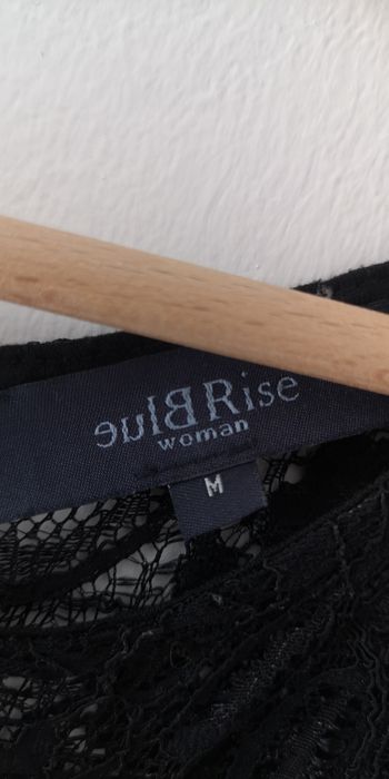 Vestido de renda preto