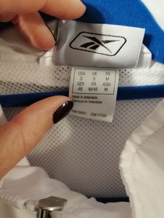 Bluzą rozpinana Reebok rozm M uniseks