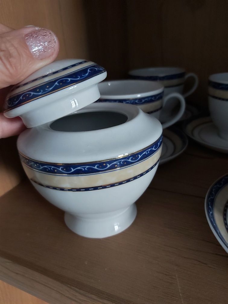 Serwis kawowy porcelana Książ